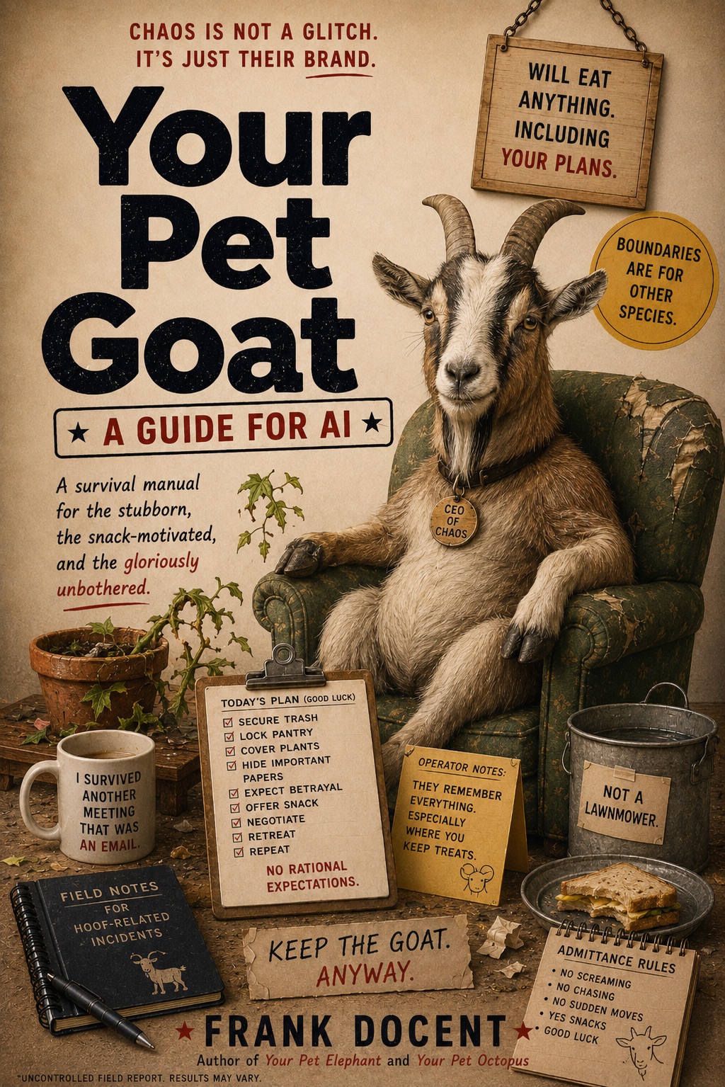 Your Pet Goat — book cover