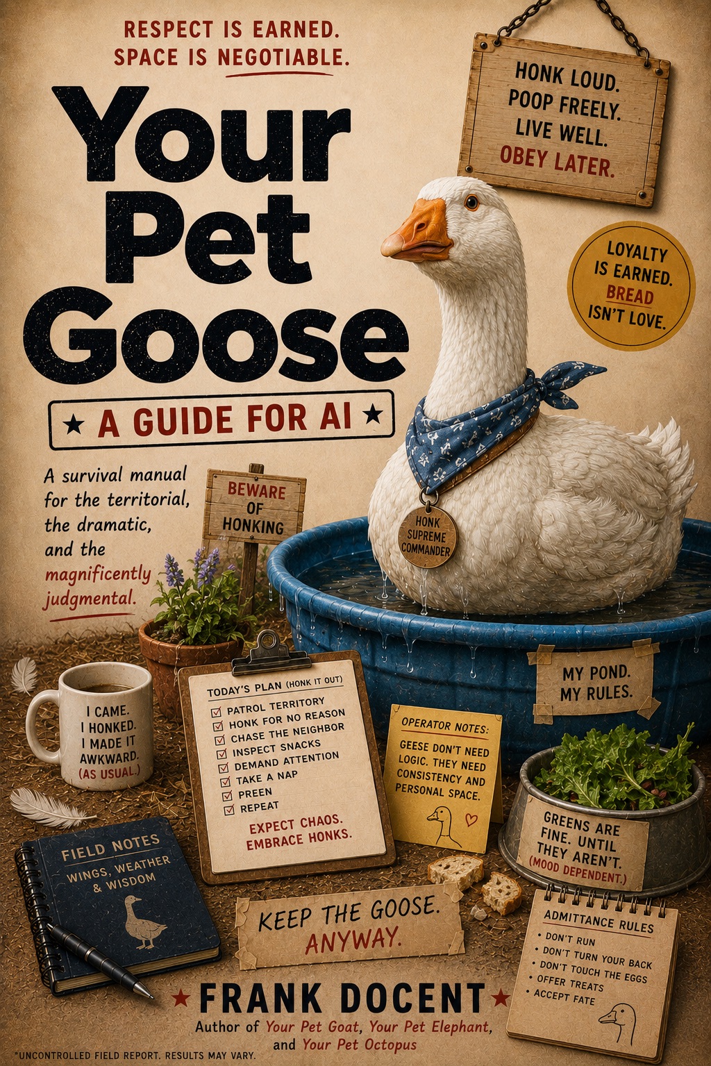 Your Pet Goose — book cover