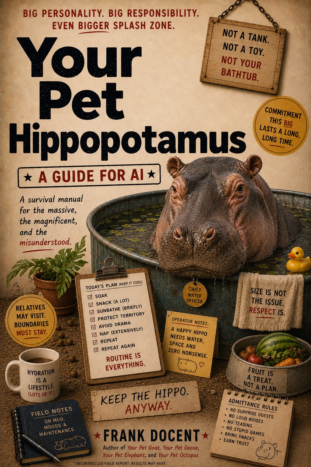 Your Pet Hippopotamus — book cover